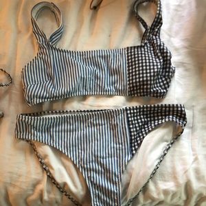NWOT Aerie Seersucker Bikini
